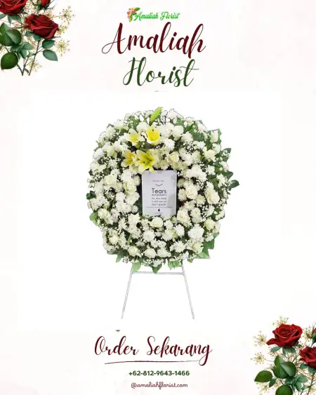 Krans Bunga Duka Cimari